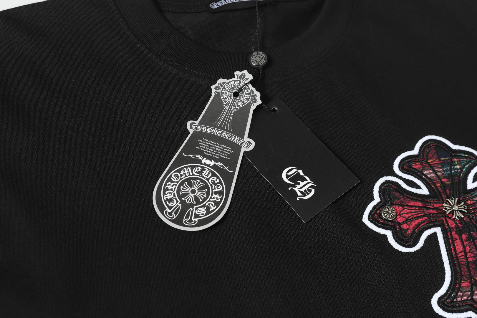 Chrome Hearts Tシャツ黒&白 H0166