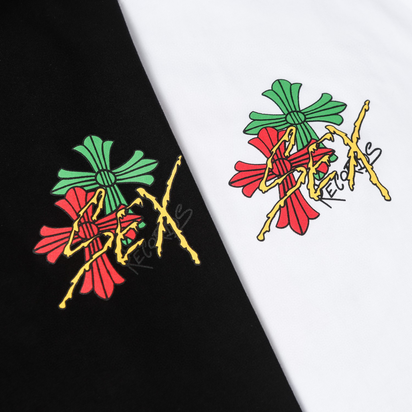 Chrome Hearts Tシャツ黒&白 H0168