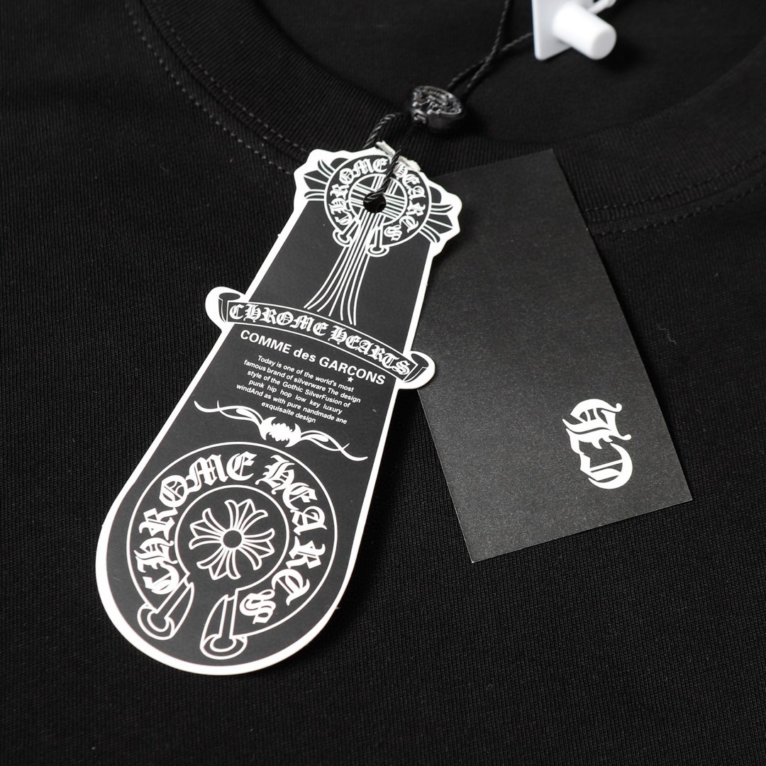 Chrome Hearts Tシャツ黒&白 H0168