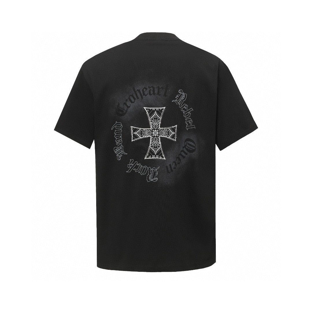 Chrome Hearts Tシャツ黒&白 zH0172
