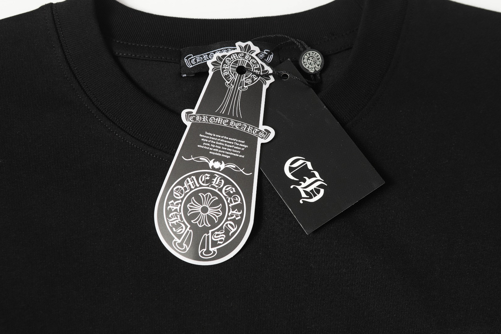 Chrome Hearts Tシャツ黒&白 zH0172