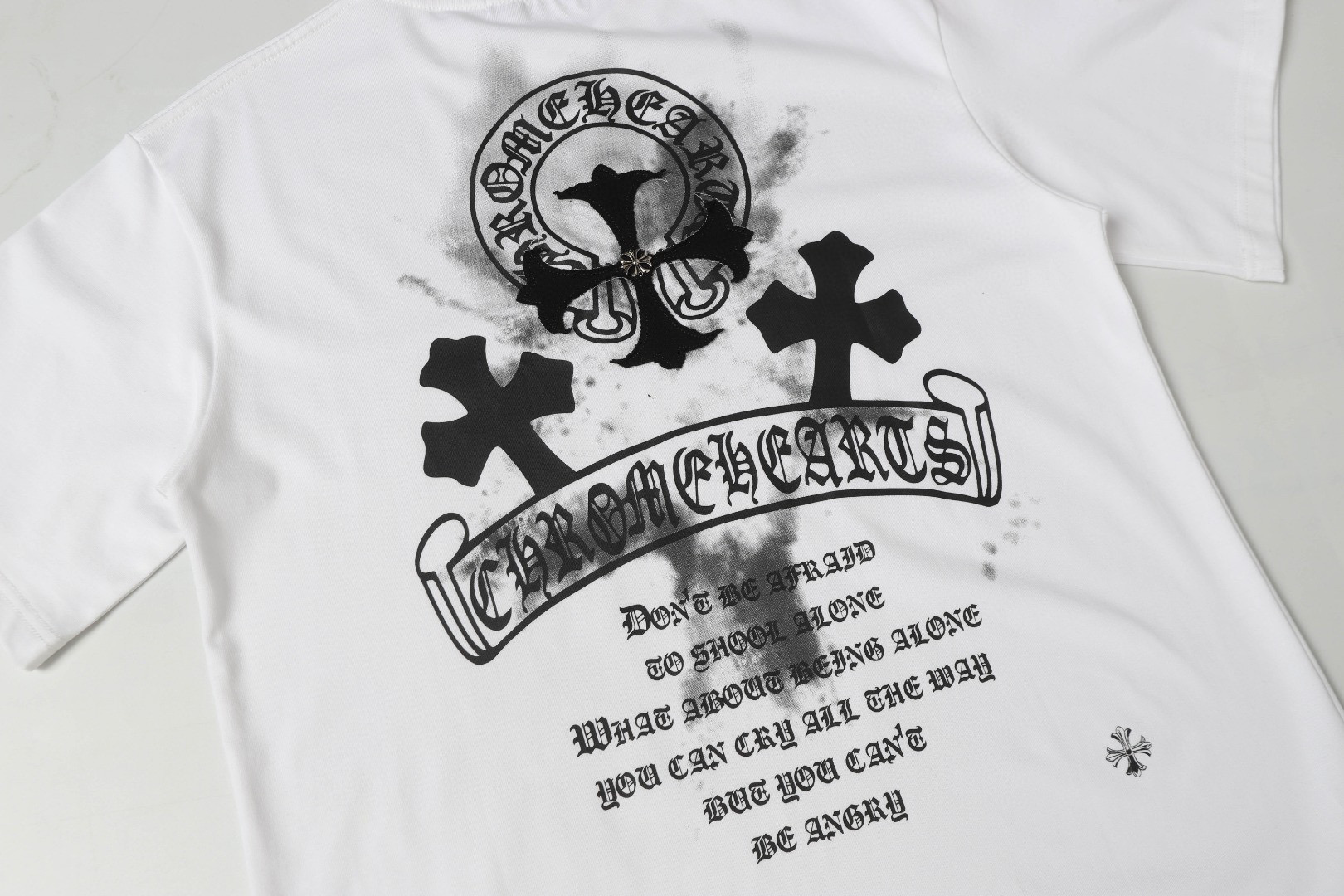 Chrome Hearts Tシャツ黒&白 zH0173