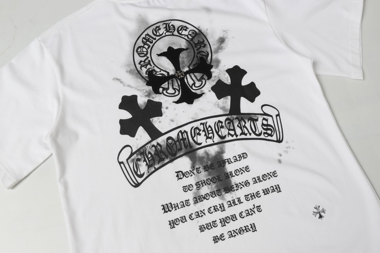 Chrome Hearts Tシャツ黒&白 zH0173