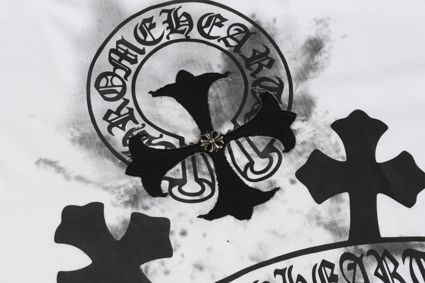 Chrome Hearts Tシャツ黒&白 zH0173