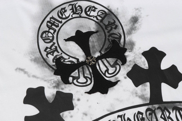 Chrome Hearts Tシャツ黒&白 zH0173