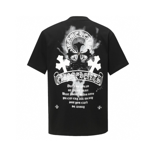 Chrome Hearts Tシャツ黒&白 zH0173
