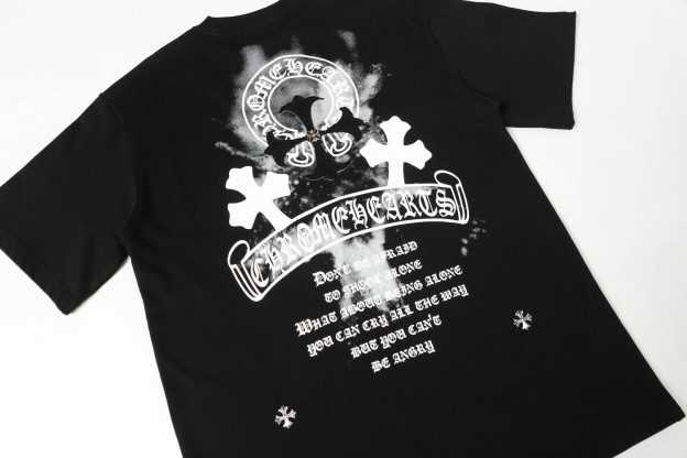 Chrome Hearts Tシャツ黒&白 zH0173