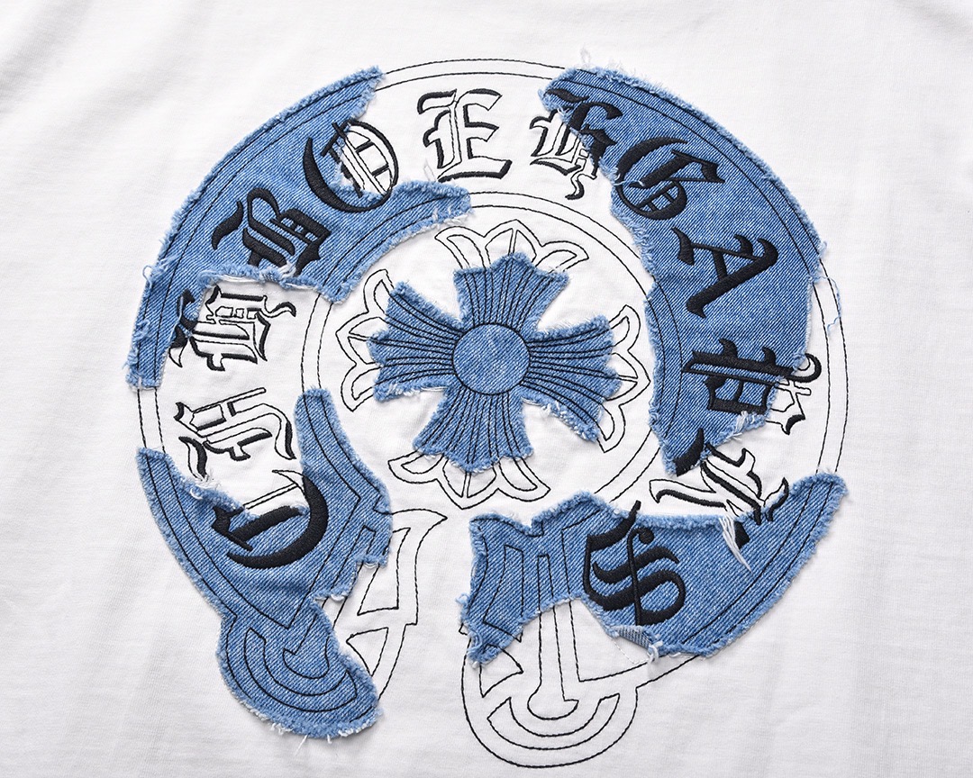 Chrome Hearts Tシャツ黒&白 zH0176