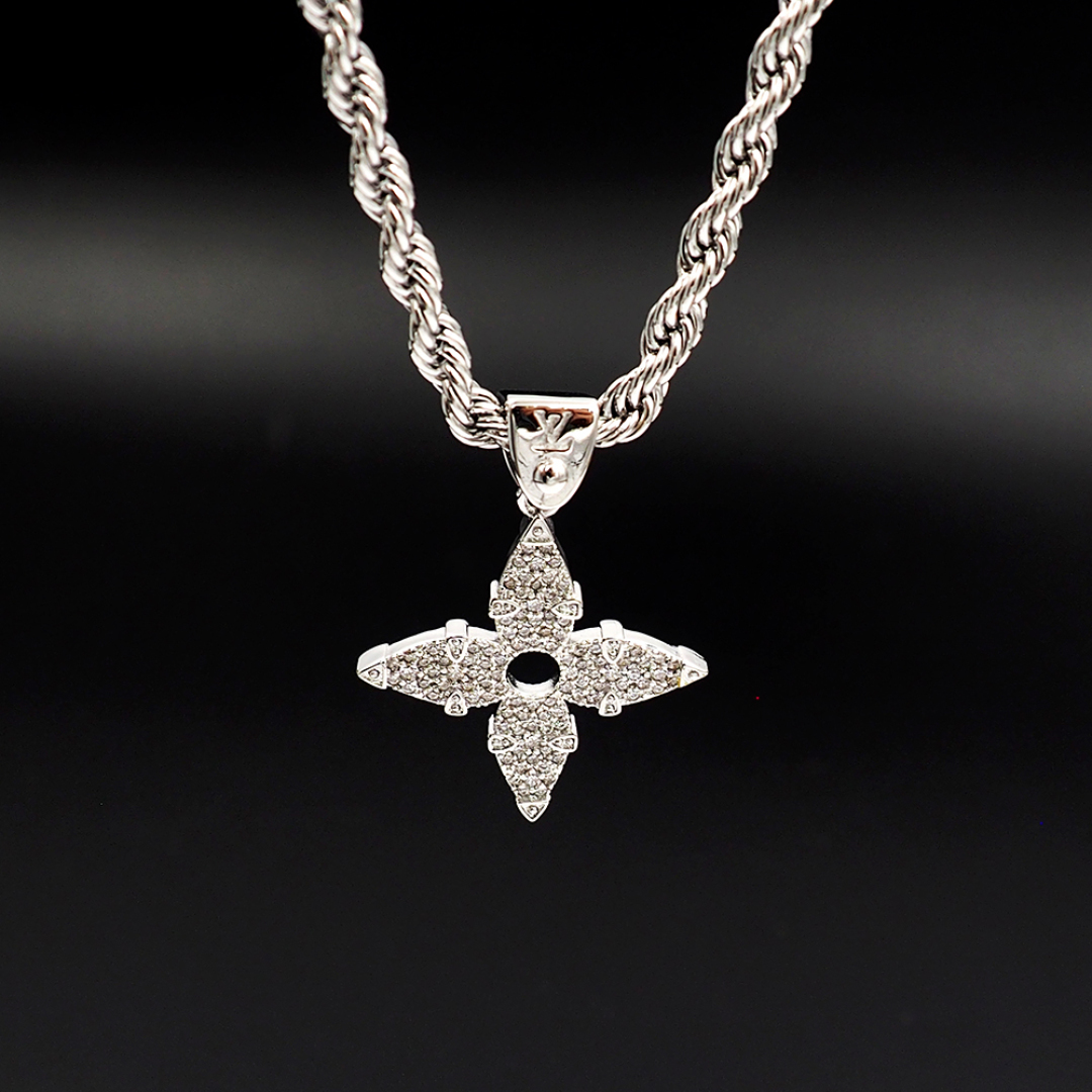 【国内発送/直営店】ネックレス·ペンダント・LV フラワー スタッズ