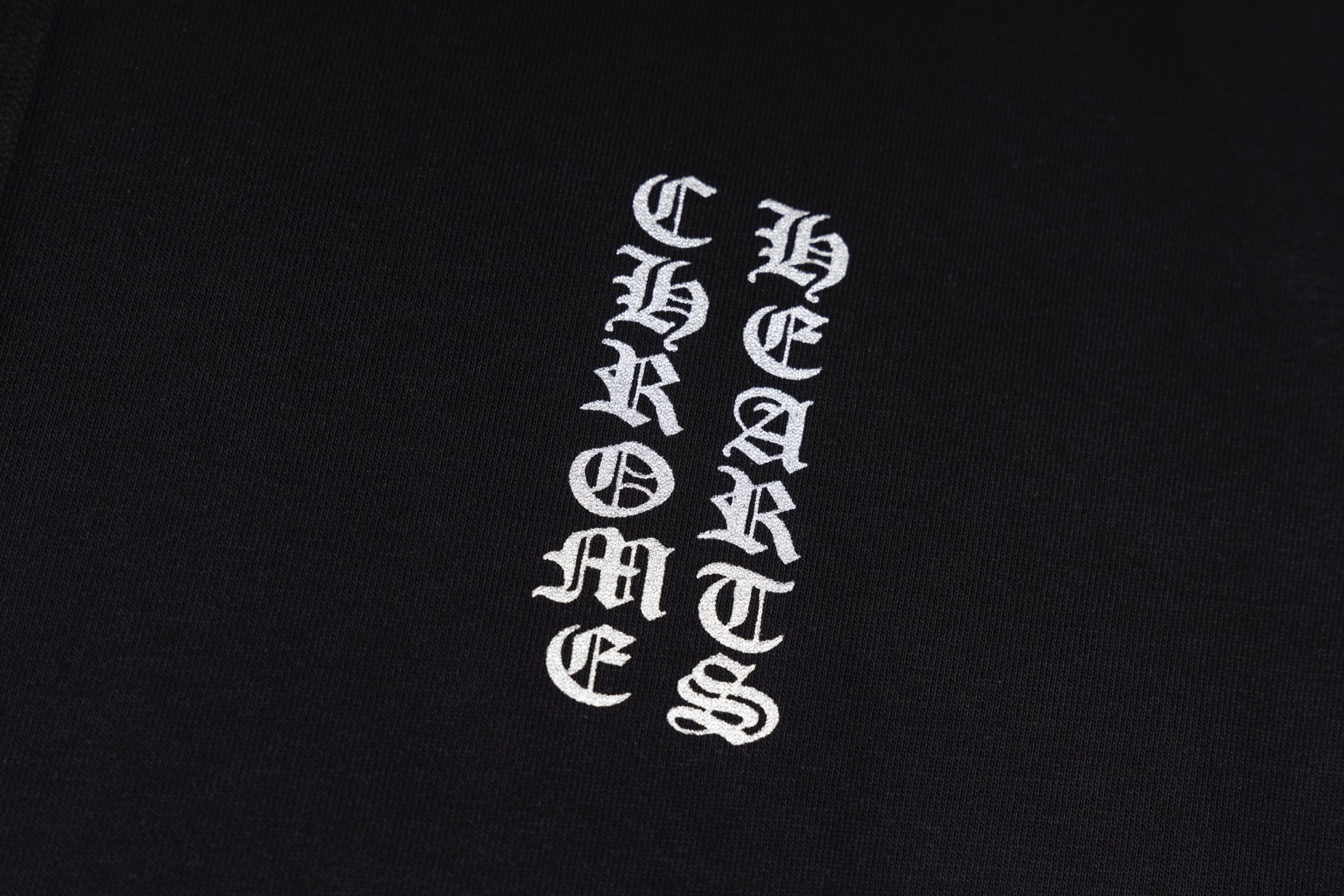 CHROME HEARTS HOODIE CH SCROLL LABEL クロムハーツ　スウェットパーカー　スクロールロゴ