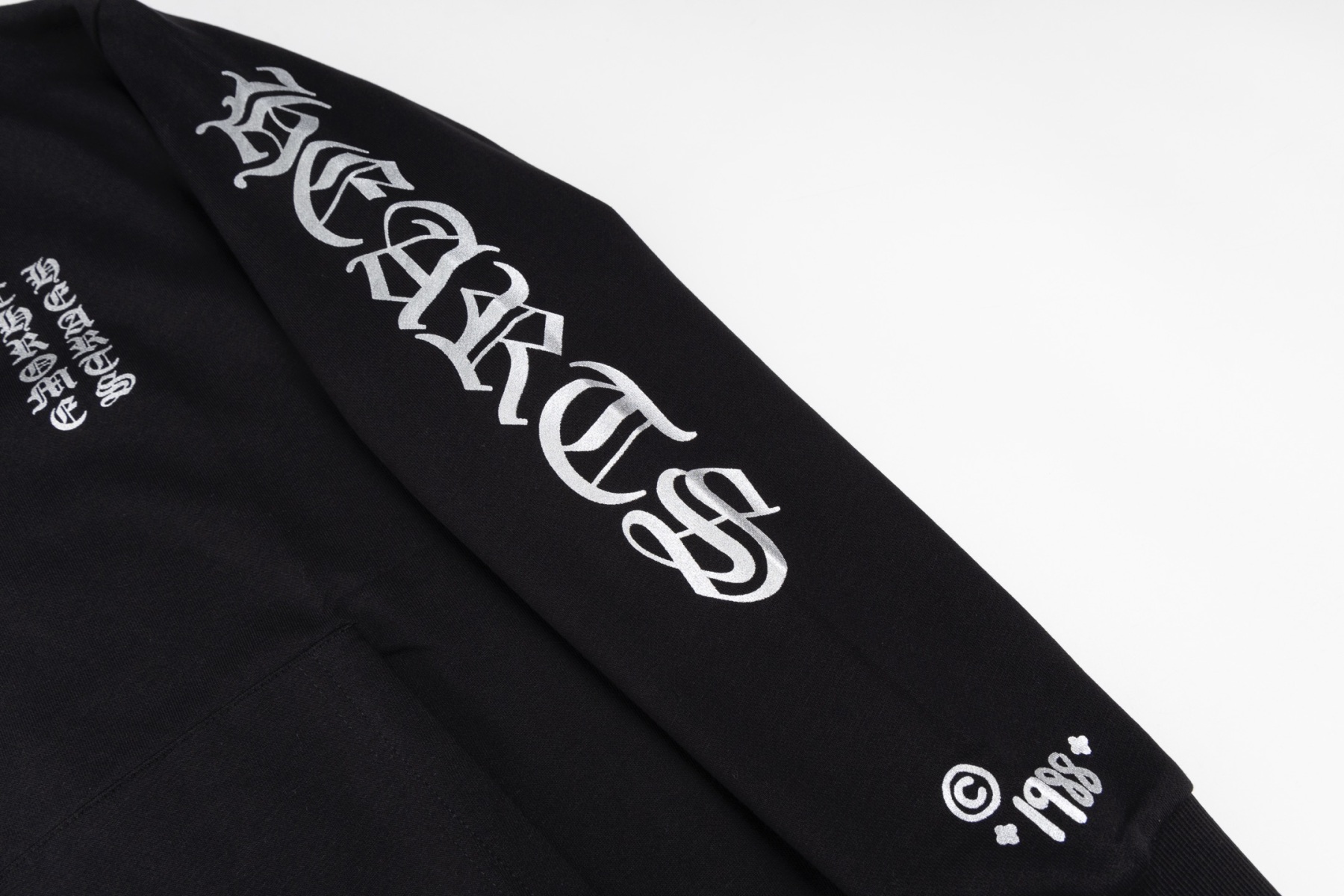 CHROME HEARTS HOODIE CH SCROLL LABEL クロムハーツ　スウェットパーカー　スクロールロゴ