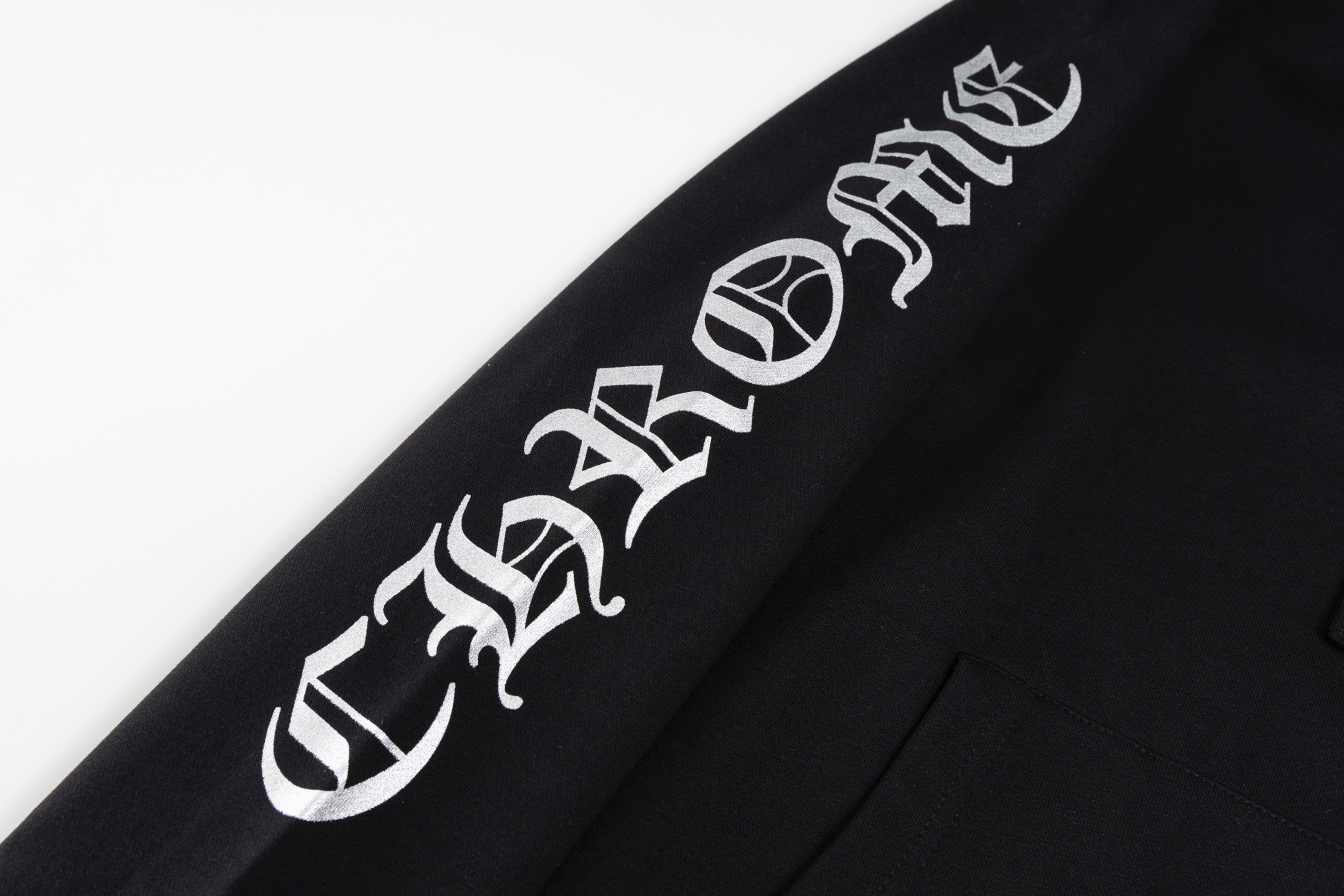 CHROME HEARTS HOODIE CH SCROLL LABEL クロムハーツ　スウェットパーカー　スクロールロゴ