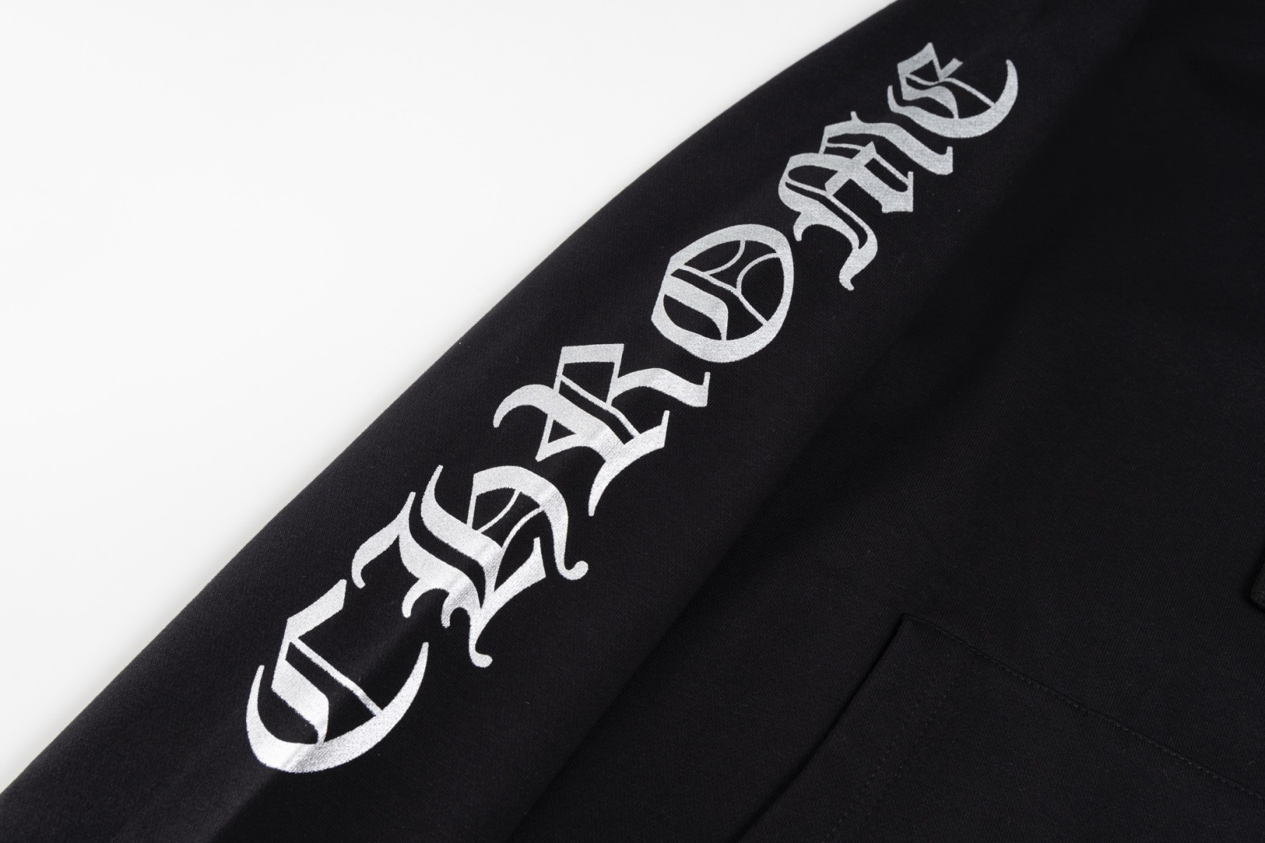 CHROME HEARTS HOODIE CH SCROLL LABEL クロムハーツ　スウェットパーカー　スクロールロゴ