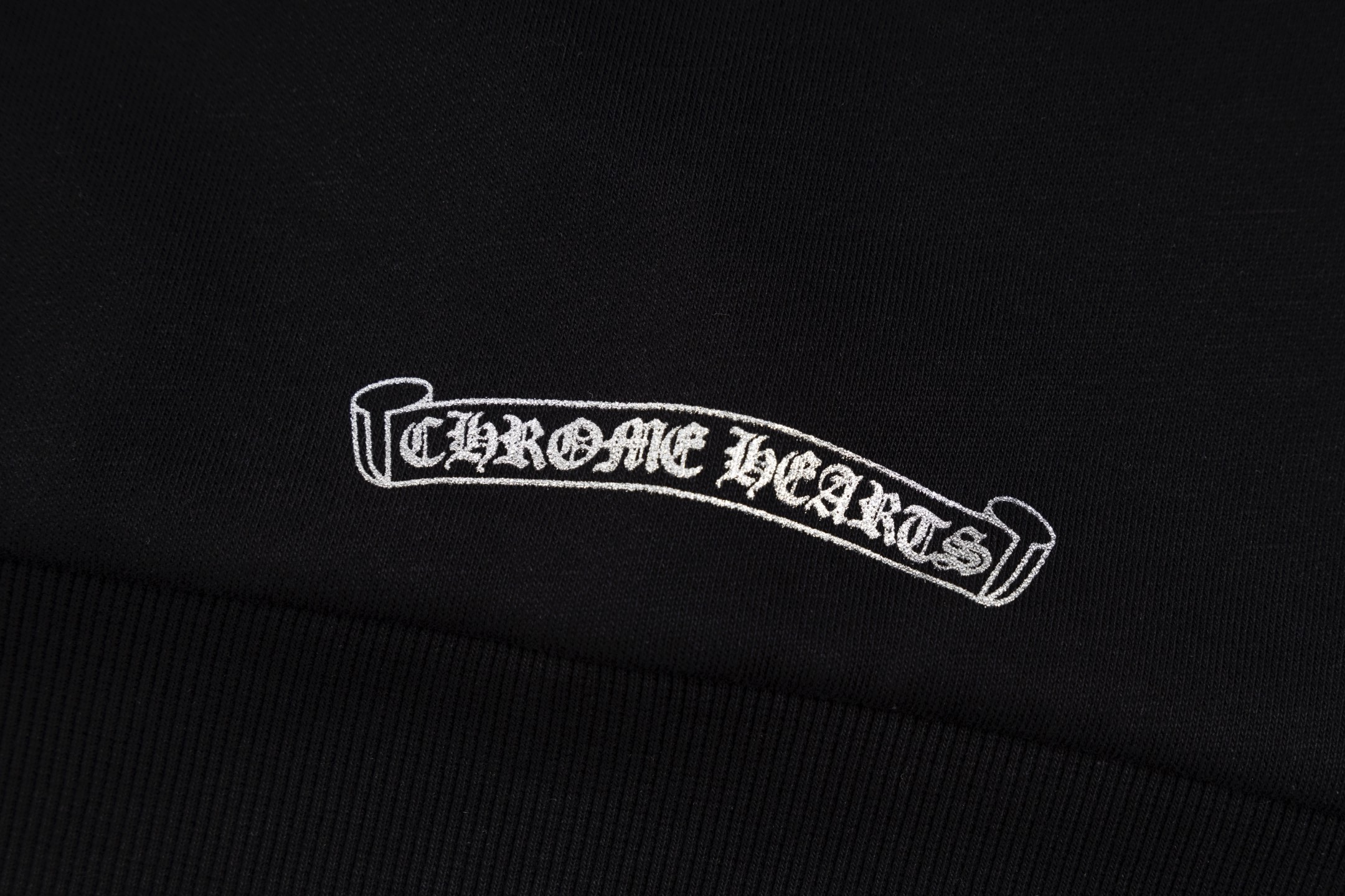 CHROME HEARTS HOODIE CH SCROLL LABEL クロムハーツ　スウェットパーカー　スクロールロゴ