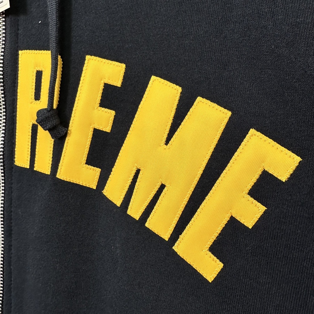 シュプリーム 24FW アーク サーモル ラインド ジップアップ フーデッド (発熱ワッフル裏起毛パーカー)​