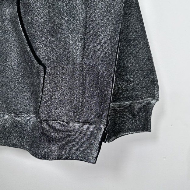 MM6 Maison Margiela Foil Box Logo Hooded Sweatshirt / メゾンマルジェラ フォイル ボックス ロゴ フーデッド スウェットシャツ