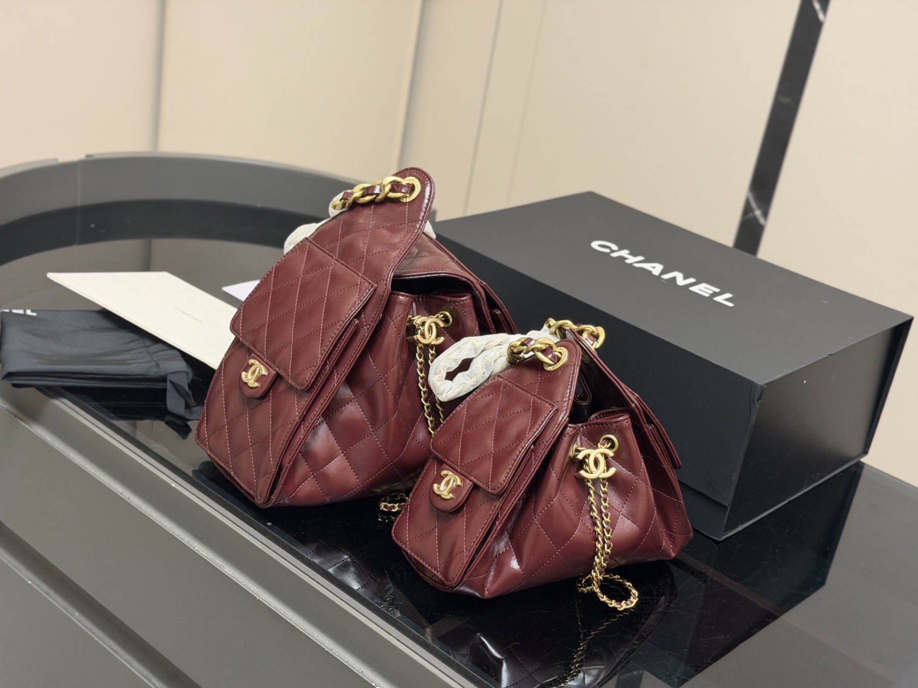 【洗練エレガント♡】2025/26年　ホーボー バッグ プレコレクション   CHANEL 25 スモール ハンドバッグ　　ギフト・贈り物