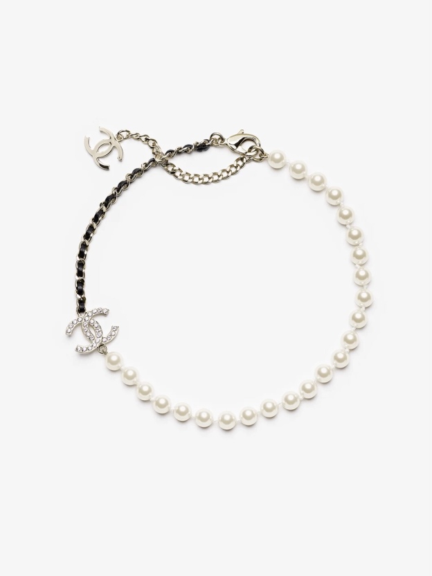 《ブラック×パールのカッコよさ★》CHANEL　ネックレス