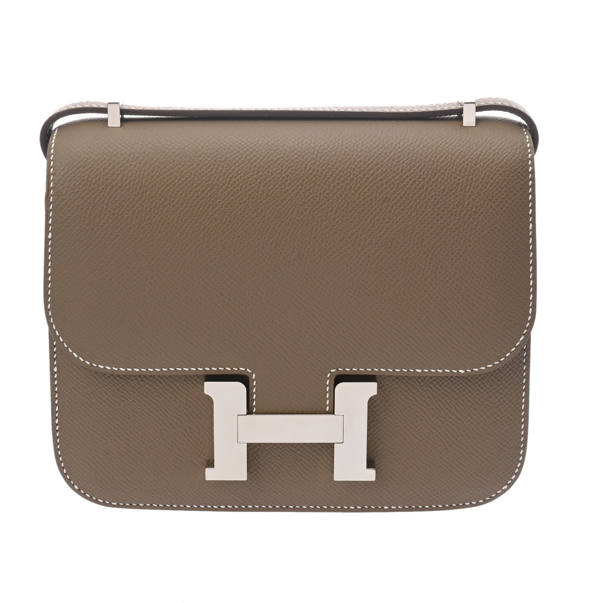 エルメス HERMES コンスタンス3ミニ ミロワール K刻 エトゥープ シルバー金具 エプソン レディース ショルダーバッグ