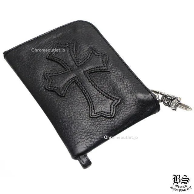 クロムハーツ タイニー ZIP 1セメタリークロスパッチ ウォレット