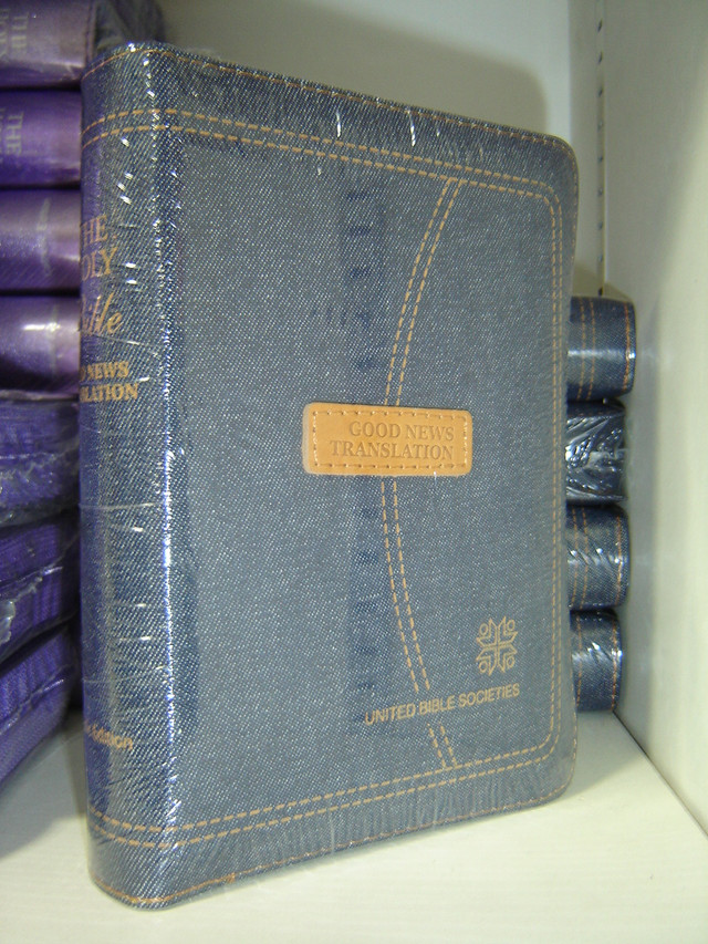 GNTDC035CJZ Holy Bible Zip Jean (Catholic)