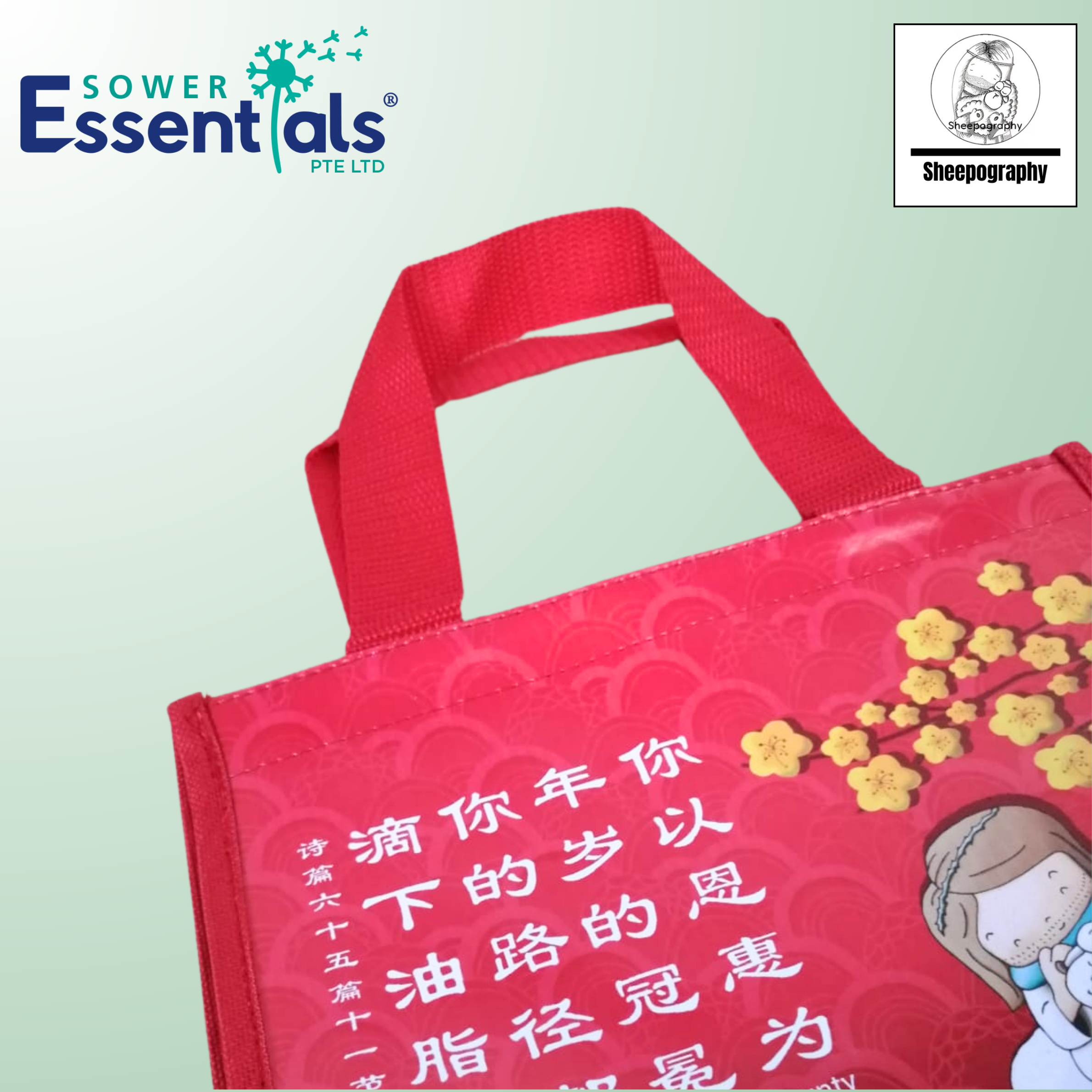 Sheepography CNY Tote Bag