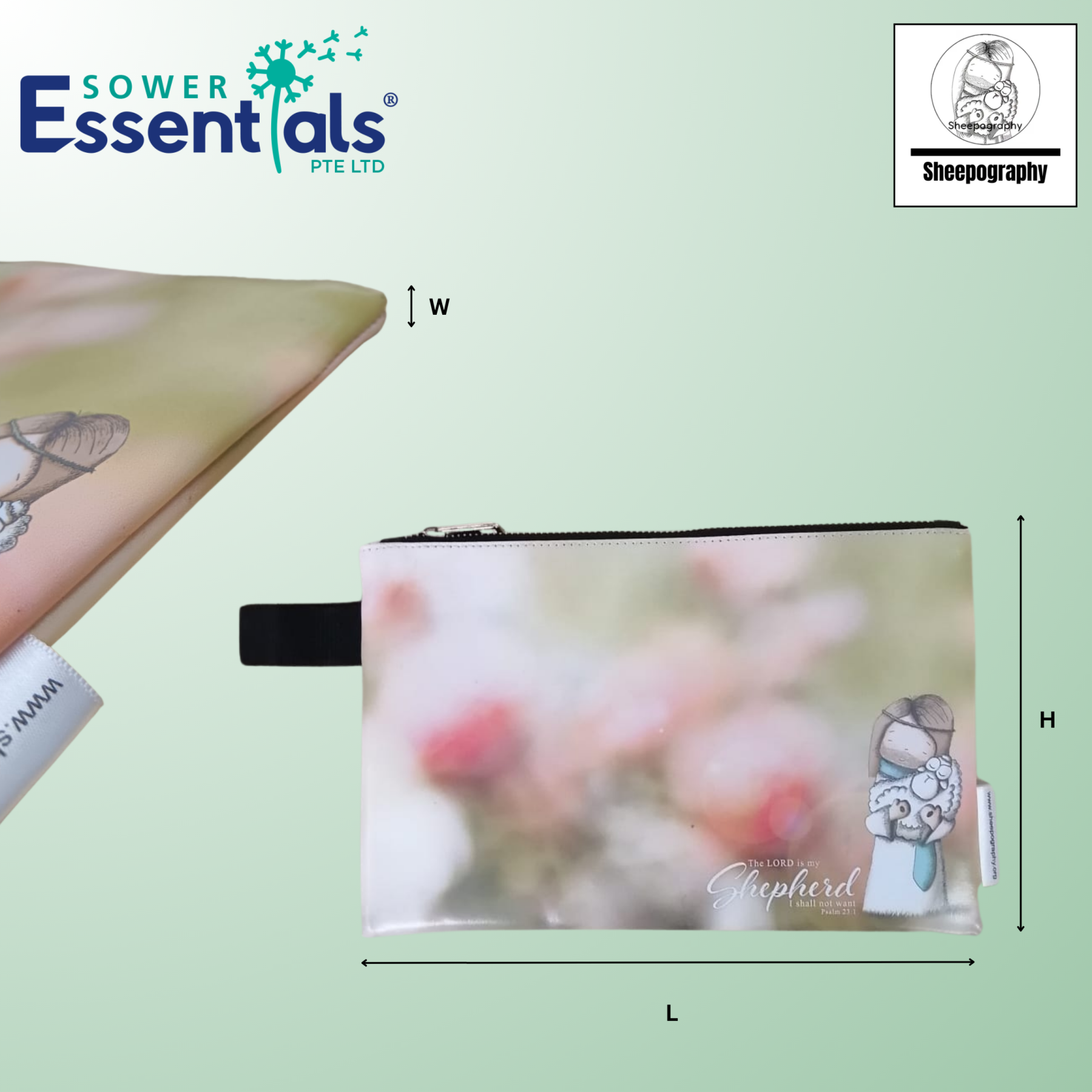 Sheepography - Pouch Big (The Lord is my Shepherd)