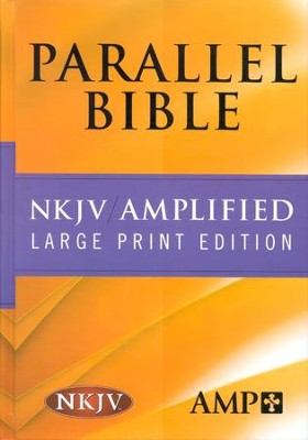 NKJV/Amplified Parallel Bible-Hardcover
