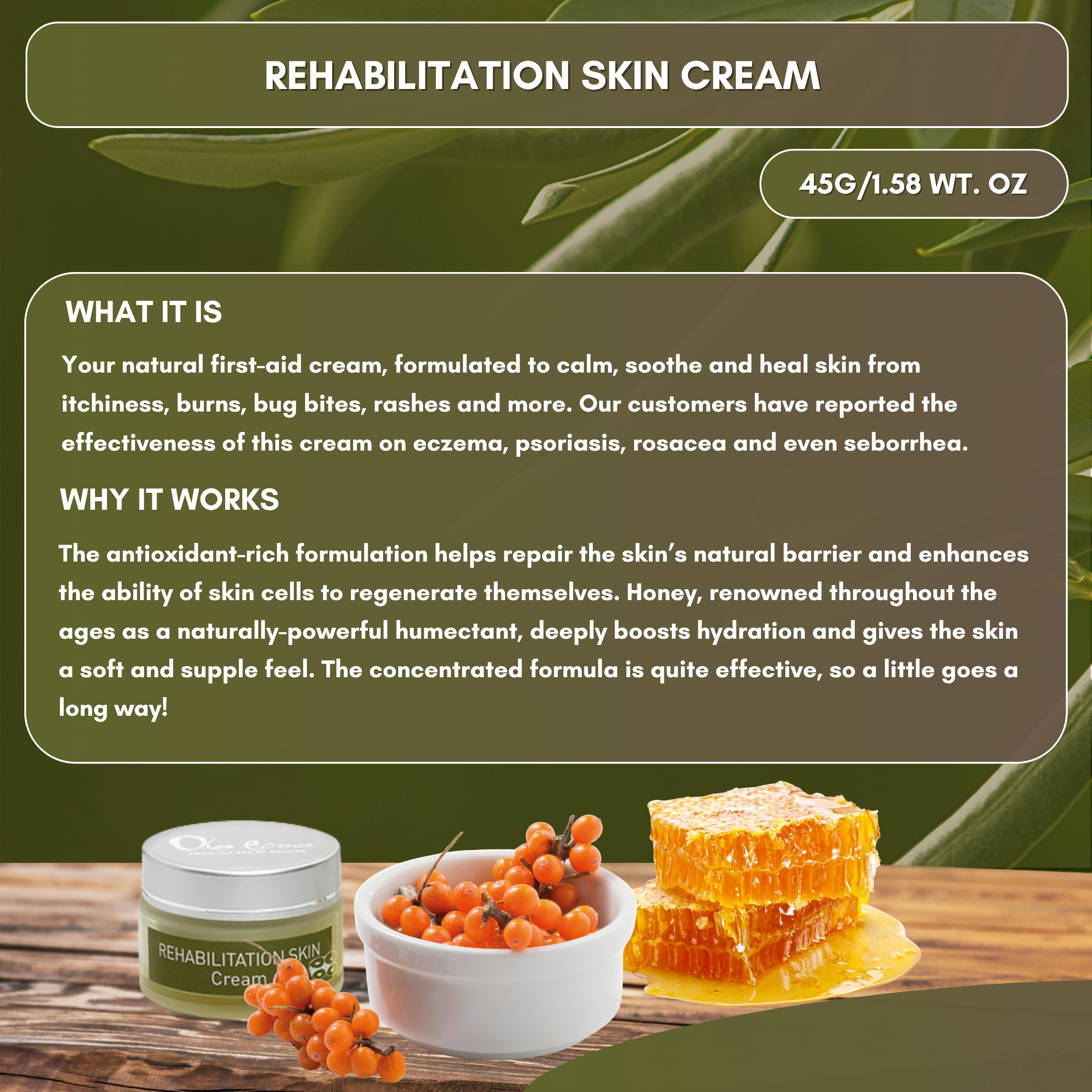 Rehabilitation Skin Cream - 45g/1.58 wt oz