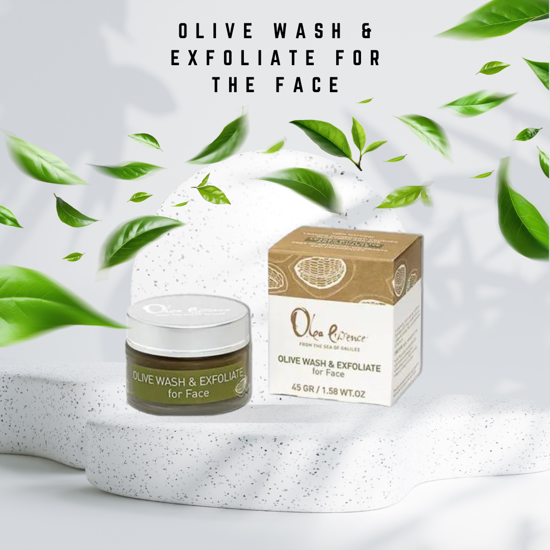 Olive Wash & Exfoliate for the Face 45g/1.58 wt oz