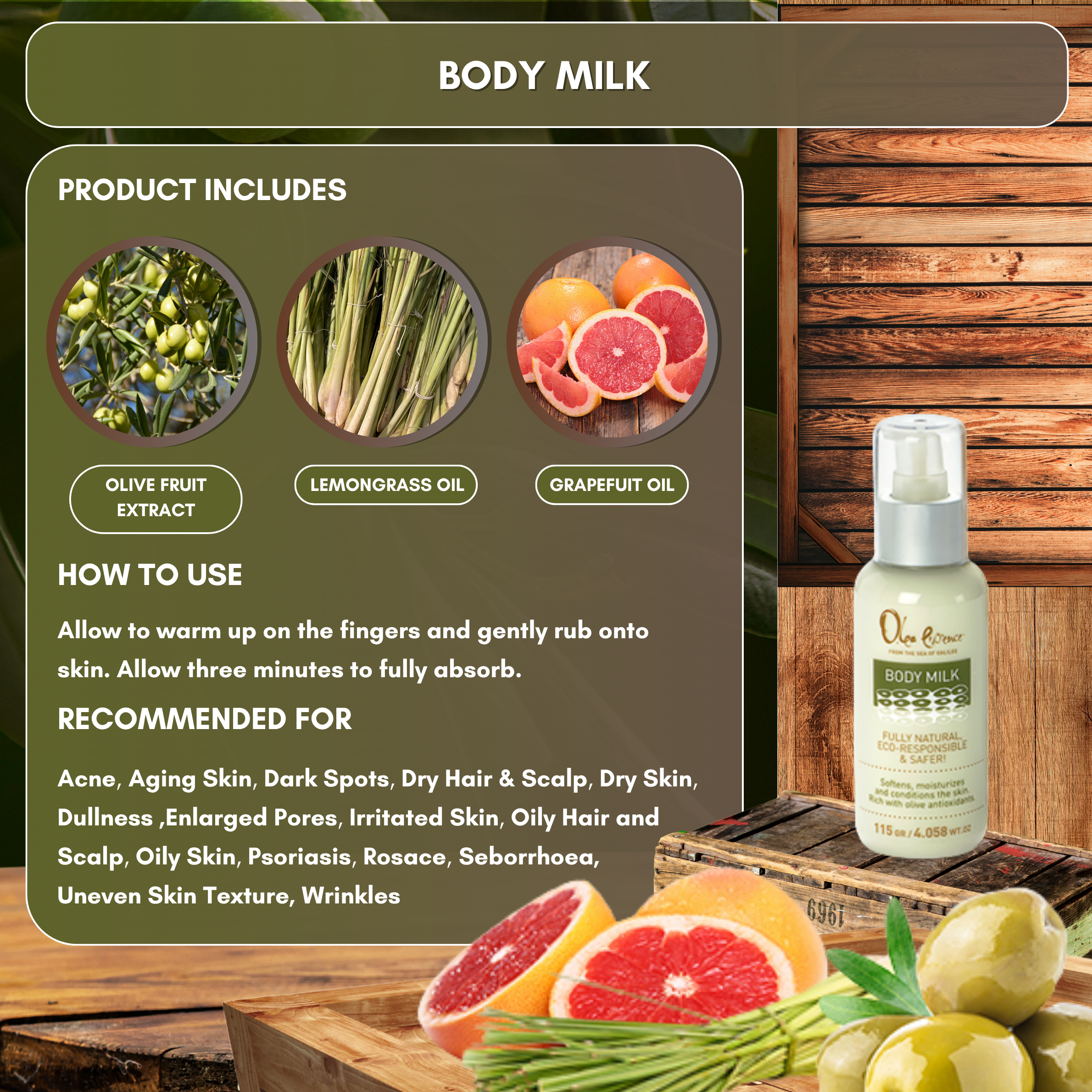 Body Milk - 115g/4.058 wt oz