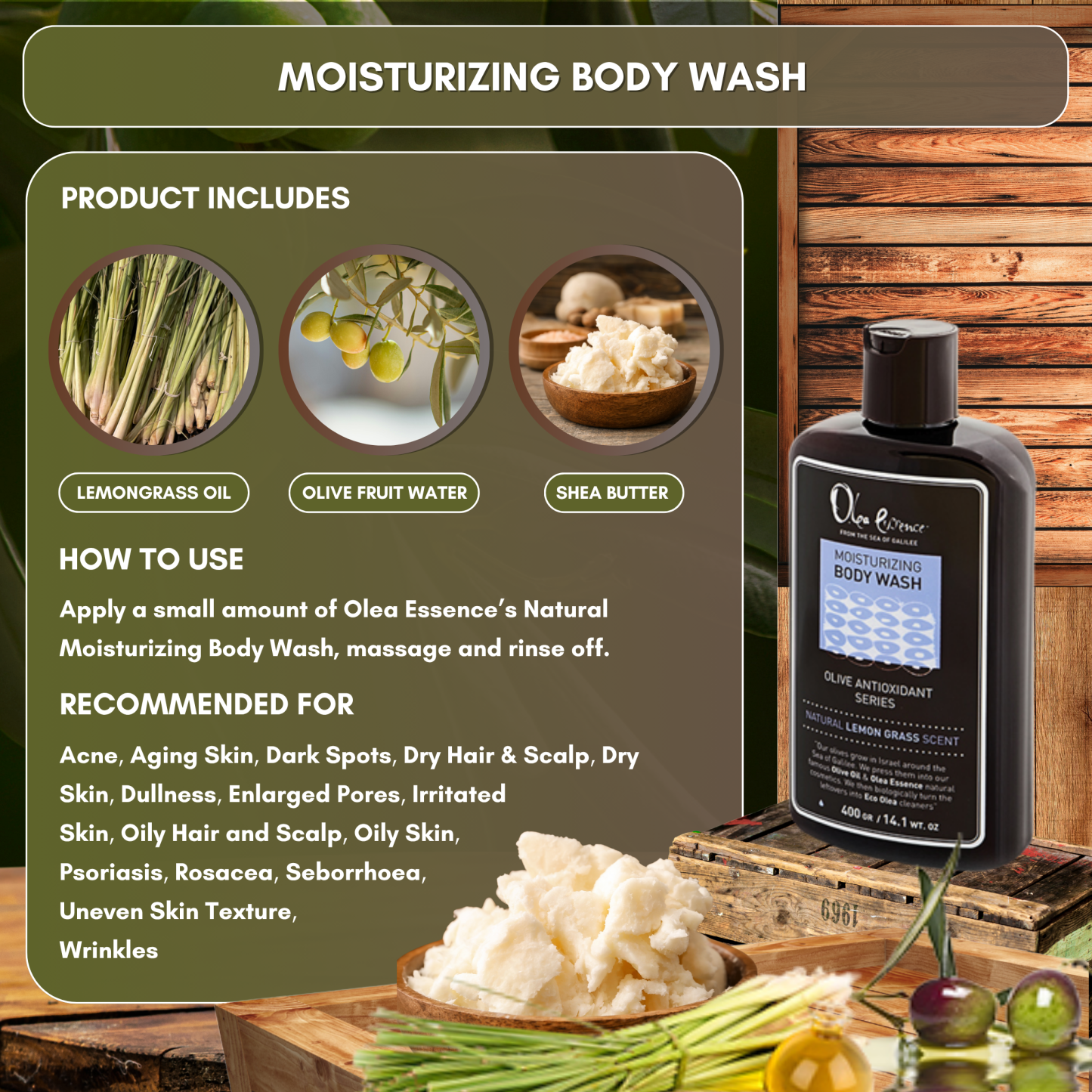 Moisturizing Body Wash - 385g/13.5 wt oz