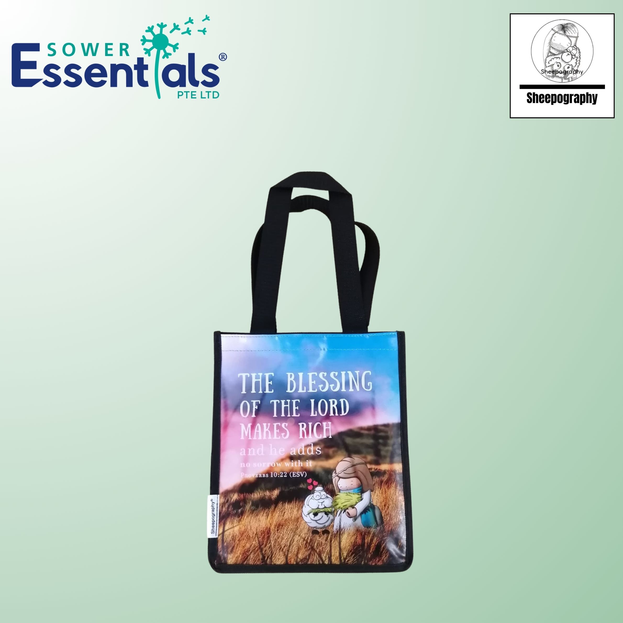 Sheepography - Assorted Tote Bag (2-Side)