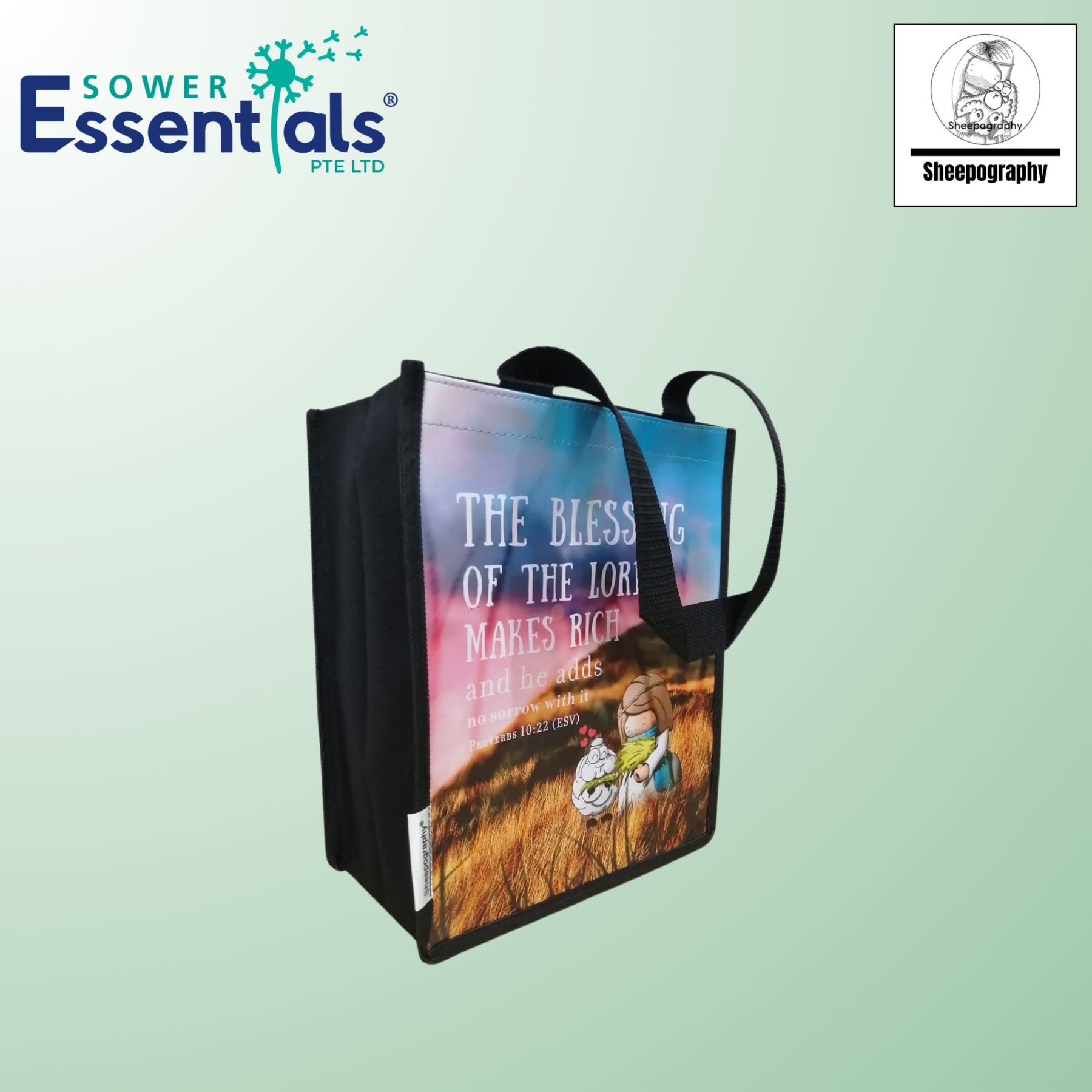 Sheepography - Assorted Tote Bag (2-Side)