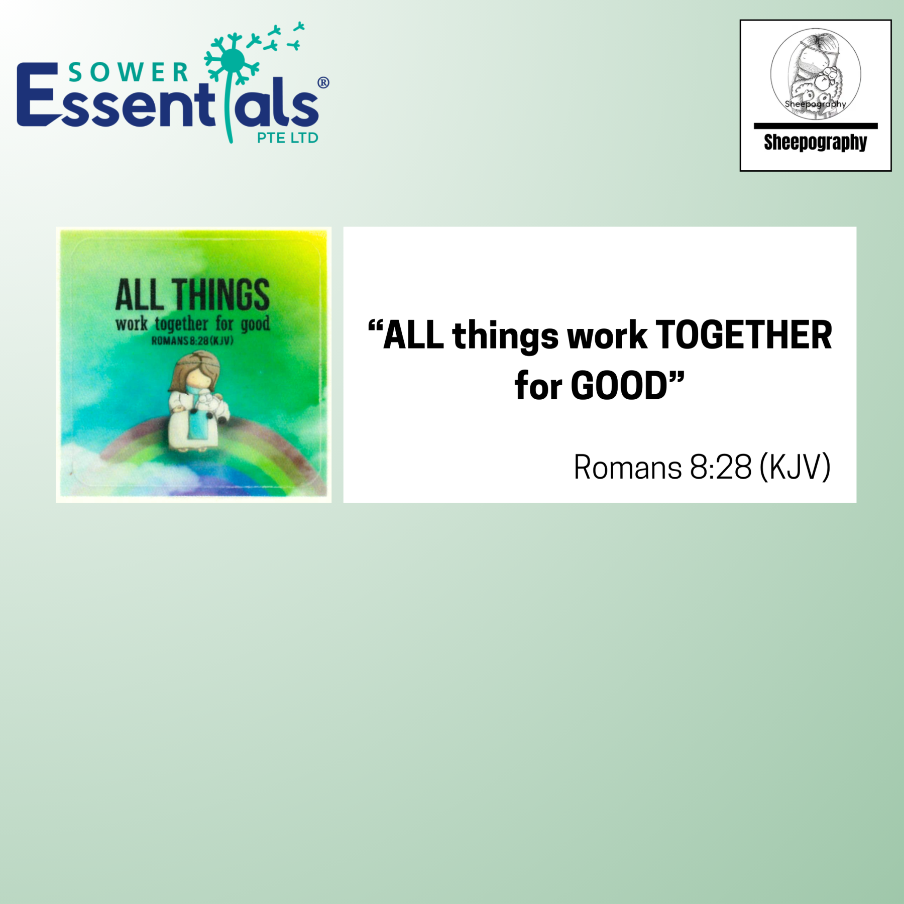 Sheepography Stickers (2 pcs)