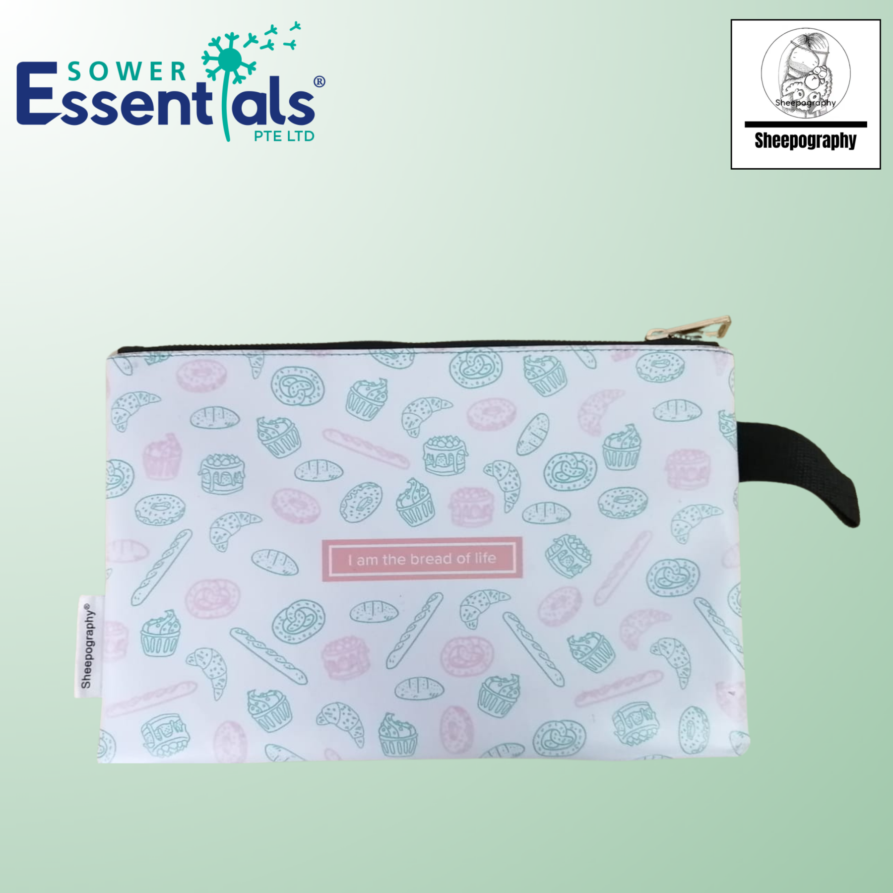 Sheepography Pouch Big - Bread of Life