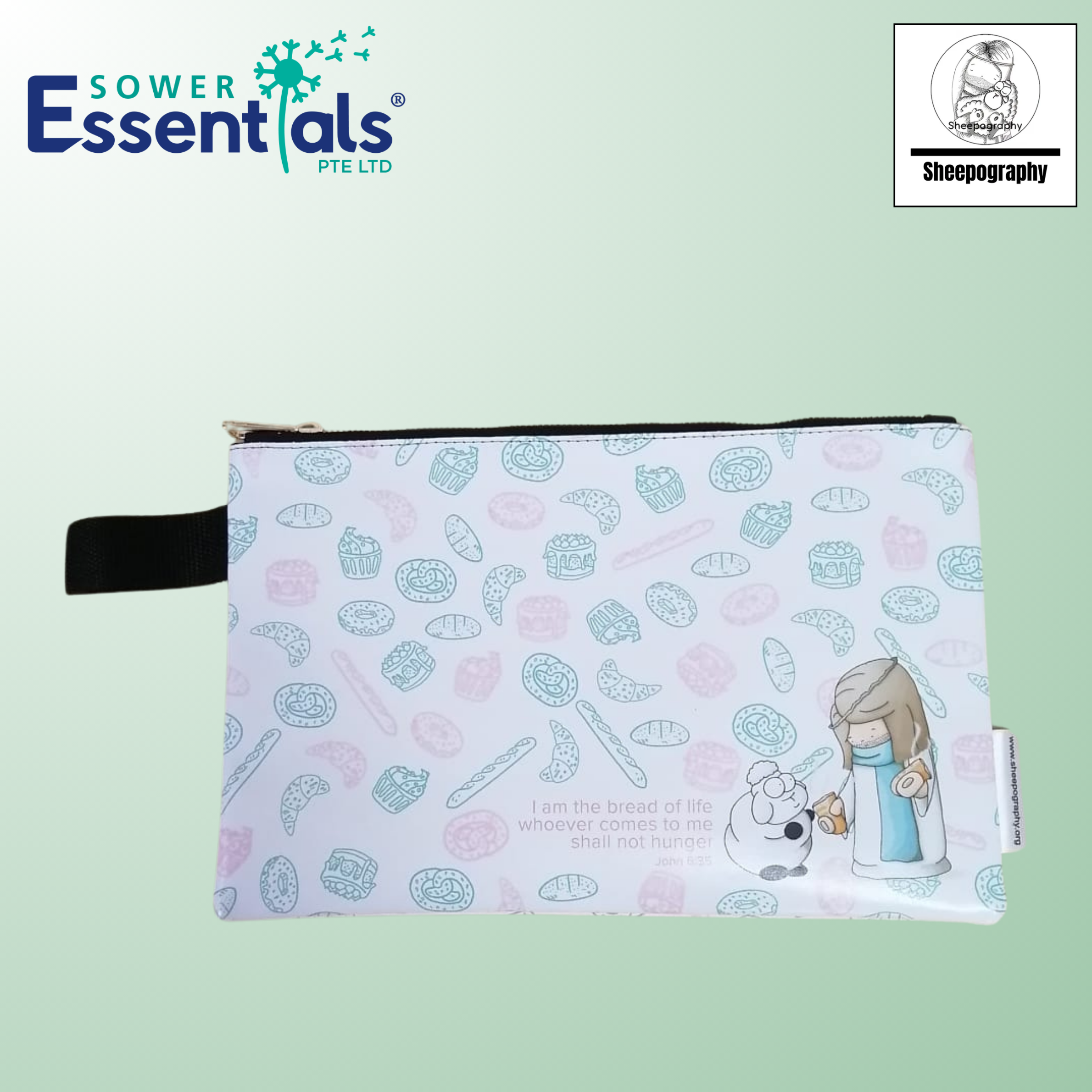 Sheepography Pouch Big - Bread of Life