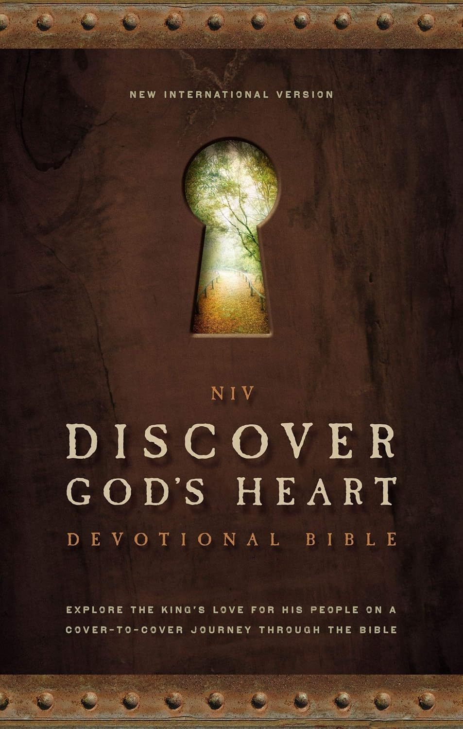 NIV DISC GODS HEART BIB HC