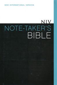NIV Note Takers Bible HC