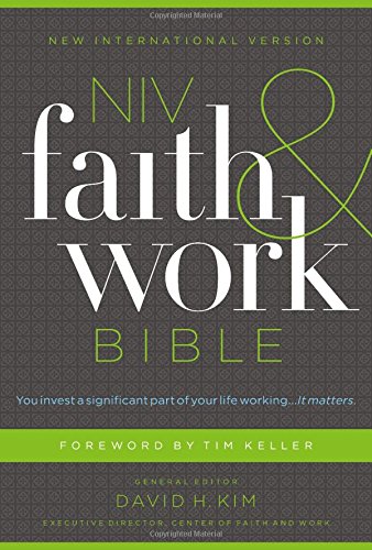 NIV Faith And Work Bible, Hardcover