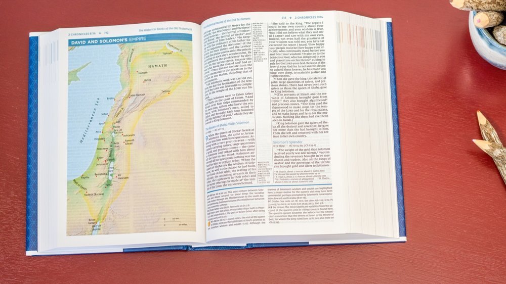 NIV Study Bible, Fully Revised Edition (Study Deeply. Believe Wholeheartedly.), Large Print, Hardcover