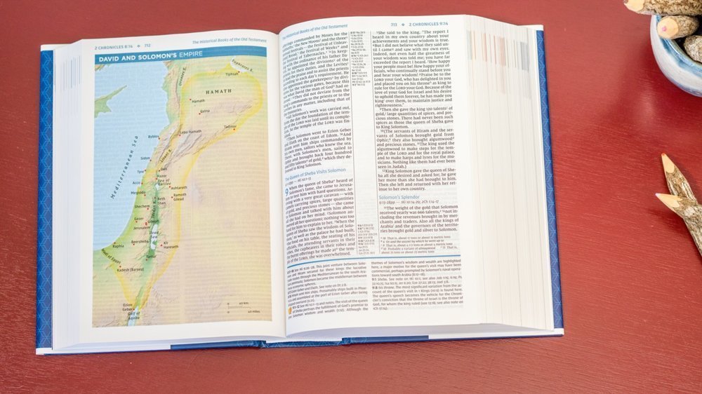 NIV Study Bible, Fully Revised Edition (Study Deeply. Believe Wholeheartedly.), Large Print, Hardcover