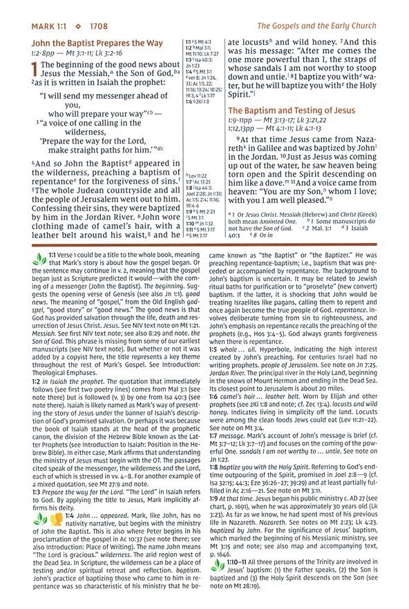NIV Study Bible, Fully Revised Edition (Study Deeply. Believe Wholeheartedly.), Large Print, Hardcover