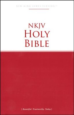 NKJV Economy Bible - PB, Red