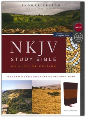 NKJV, STUDY BIBLE, BROWN