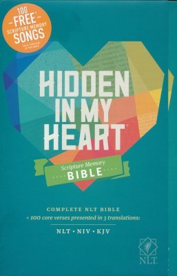 NLT Hidden in My Heart Scripture Memory Bible Hardcover