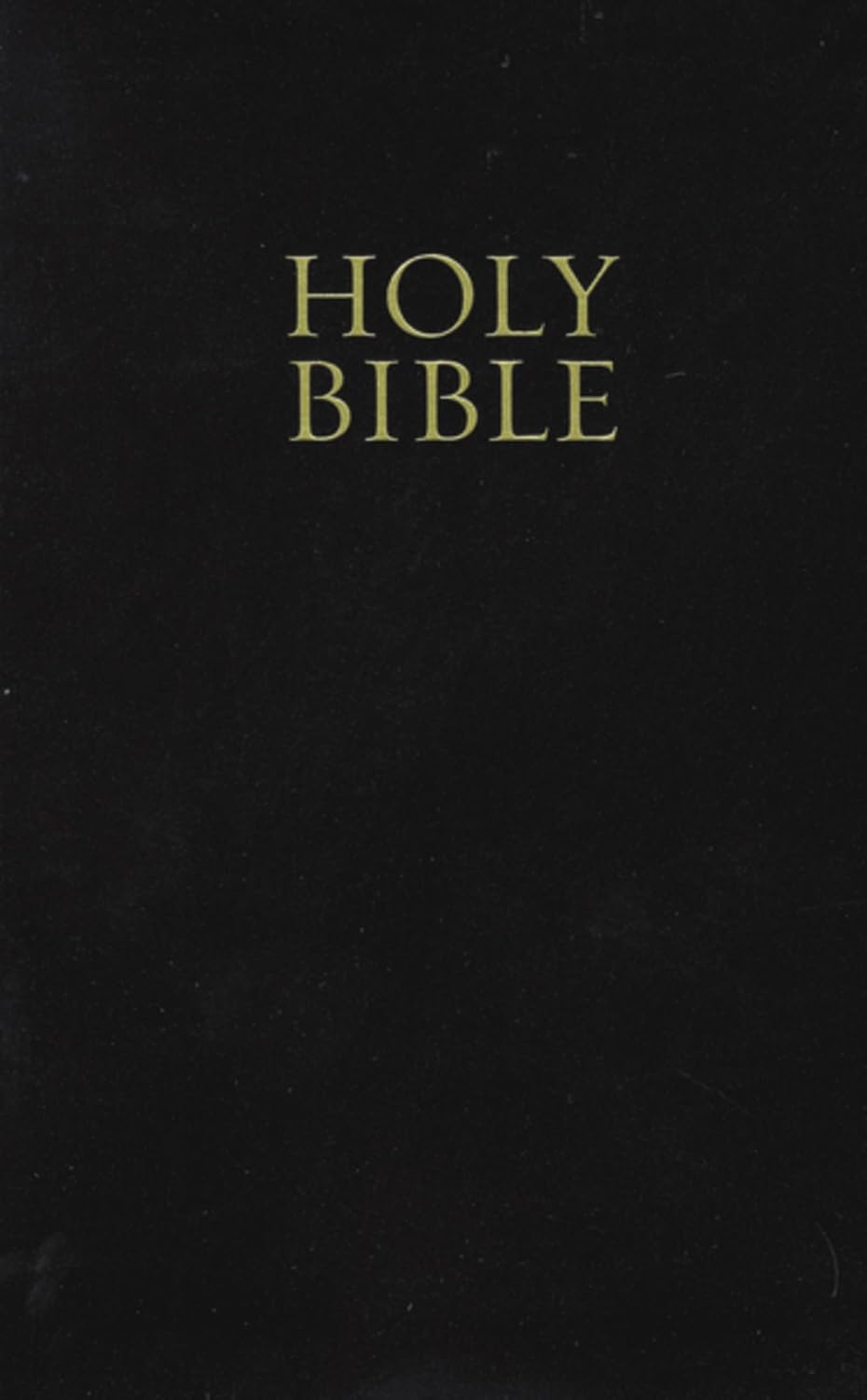 KJV, Pew Bible, Hardcover, Black, Red Letter Edition