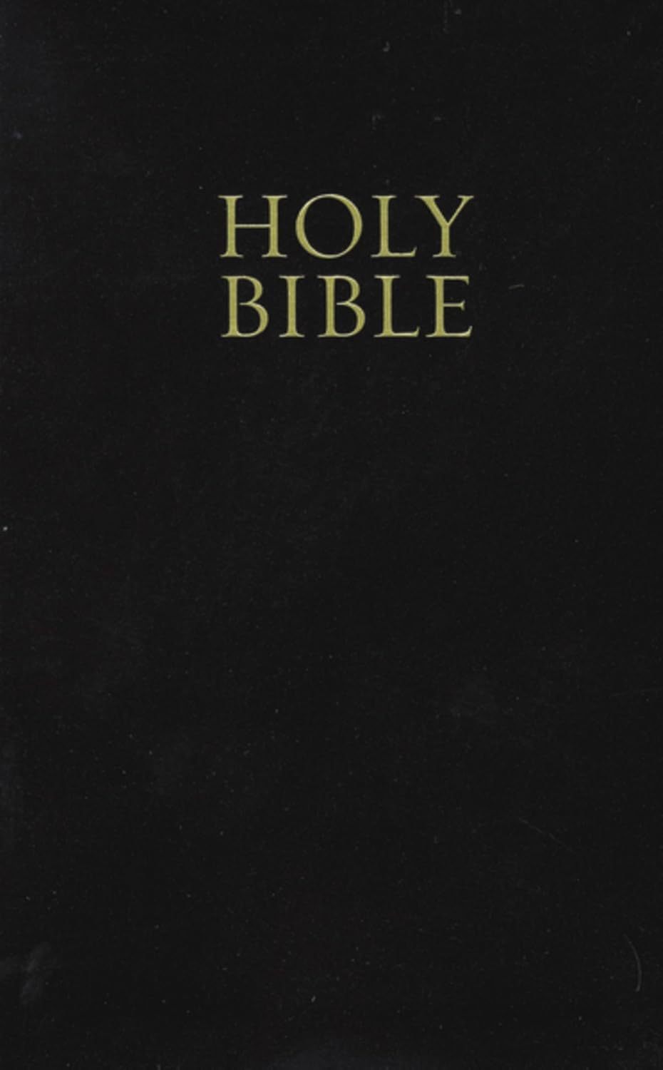 KJV, Pew Bible, Hardcover, Black, Red Letter Edition