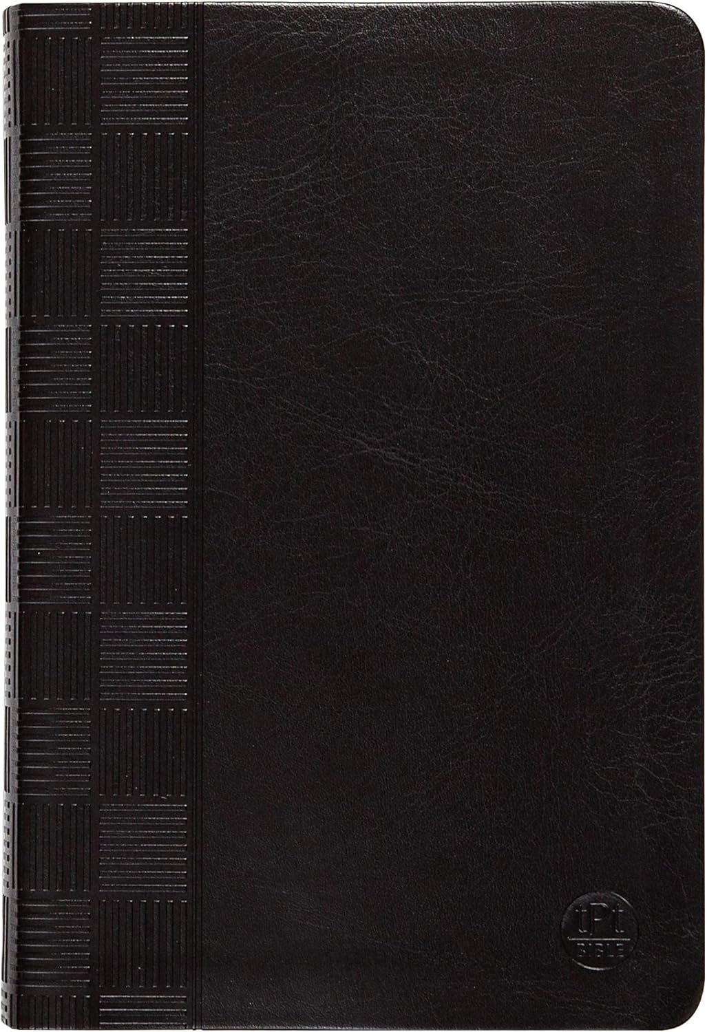 TPT NT with Psalms, Proverbs, and Song of Songs - 2nd edition, imitation leather, black