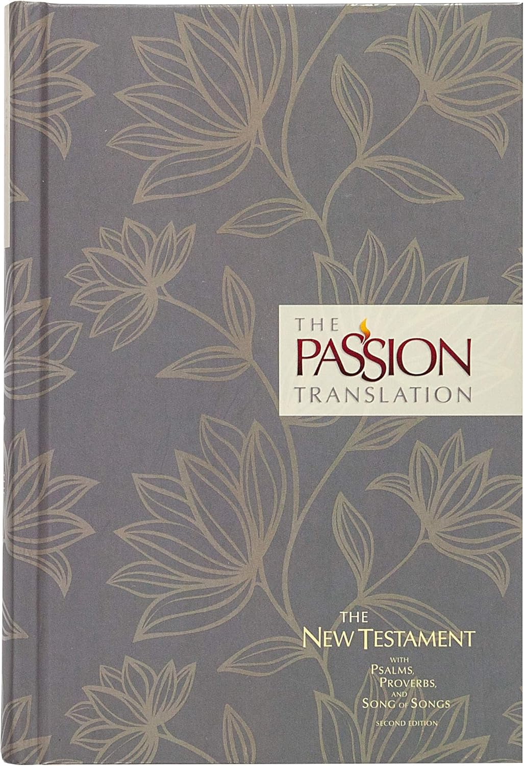 TPT NT with Psalms, Proverbs, and Song of Songs - 2nd edition, hardcover, floral